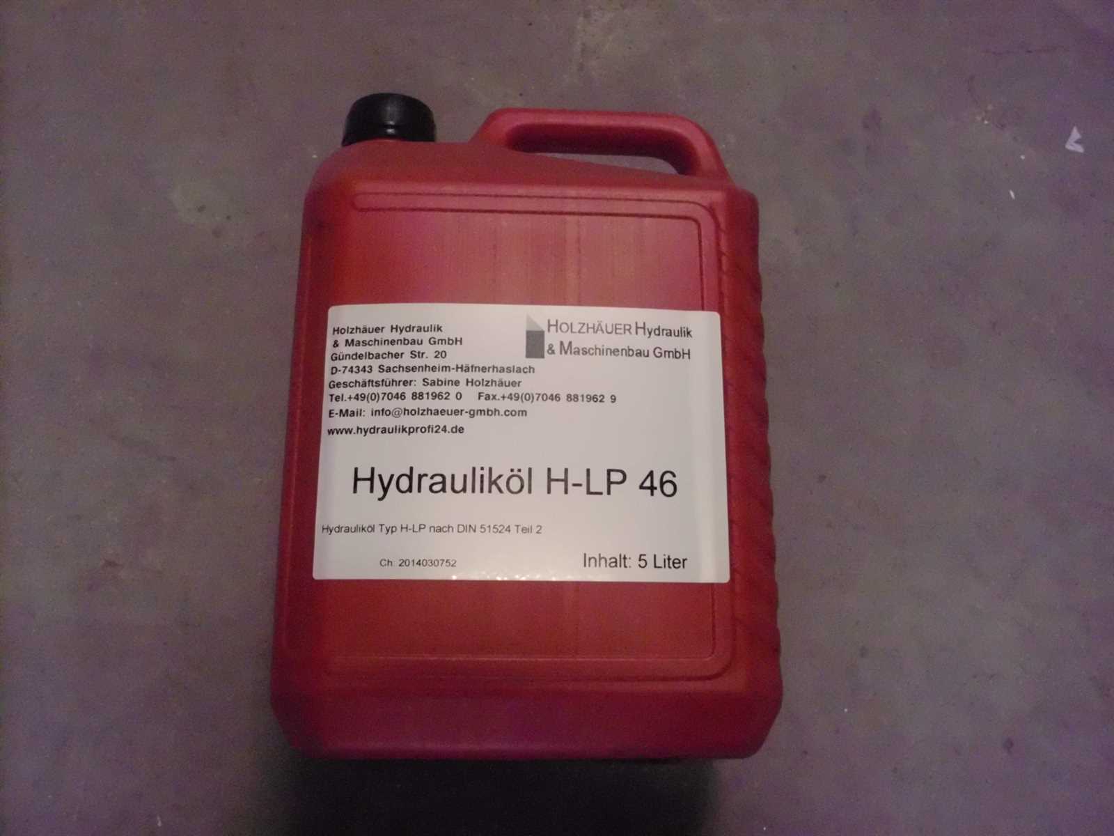 Hydrauliköl Öl 1000 l Fass HLP46 DIN 51524 Landmaschinen Traktoren LKW