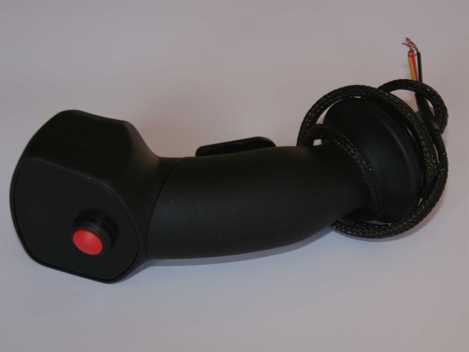 Preview: Bedienhebel, Steuerhebel für Hydraulikventil mit  2 Druckknöpfen