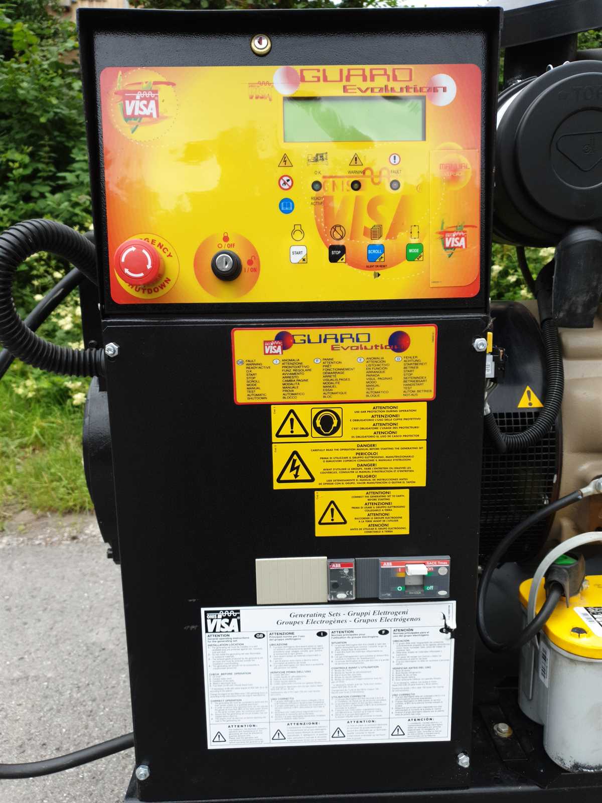 Preview: Diesel Stromaggregat 60 KVA Johndeere Dieselmotor Stromerzeuger Aggregat