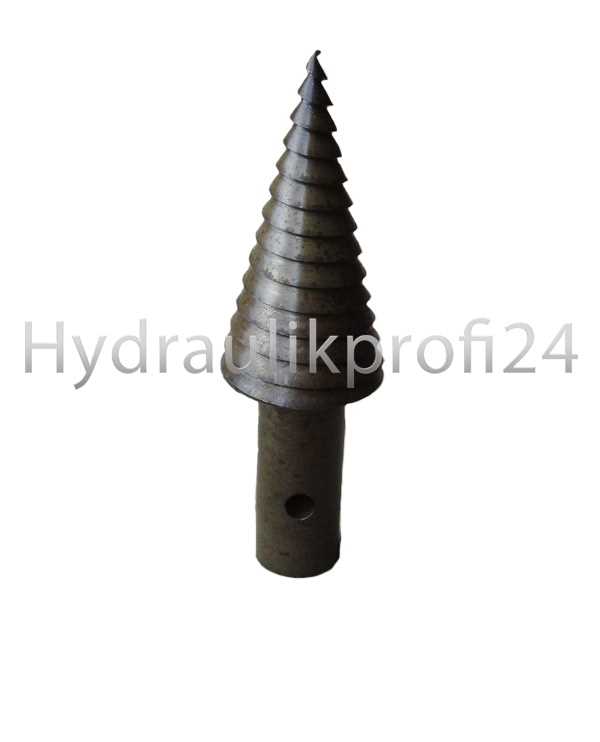 Preview: Drillkegel Kegelspalter Holzspalter Brennholz Ersatzspitze gehärtet + Stift 180xØ55 mm 30 H7 Posch