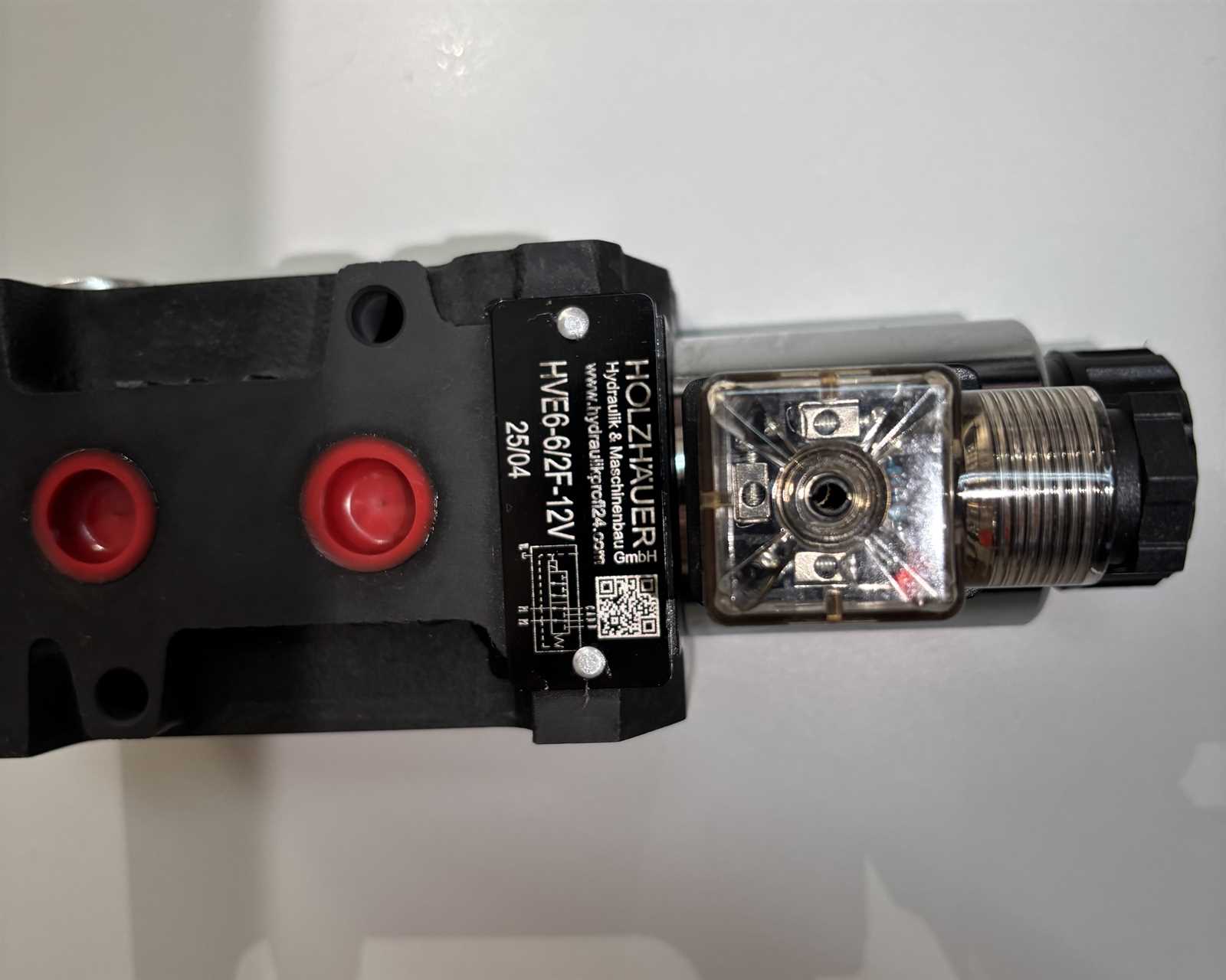 Preview: Hydraulikventil flanschbar 6/2 Wege Wechselventil Umschaltventil 60L/min 12 VDC
