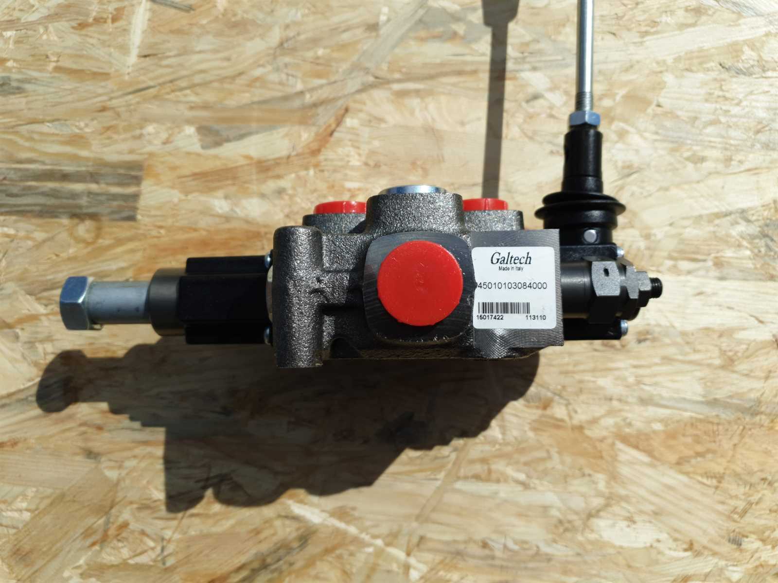 Preview: Hydraulikventil Monoblock 1 45L/min druckentriegelt klick out Automatischer Rückhub Holzspalter