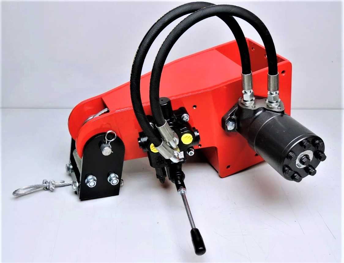 Preview: Hydraulische Seilwinde HAW1700 mit manuellem Ventil