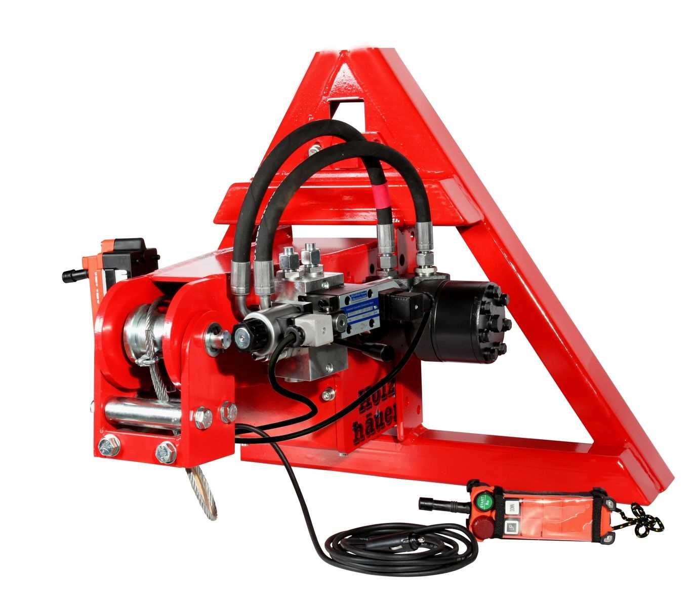 Preview: Hydraulische Seilwinde HAW1700 mit manuellem Ventil