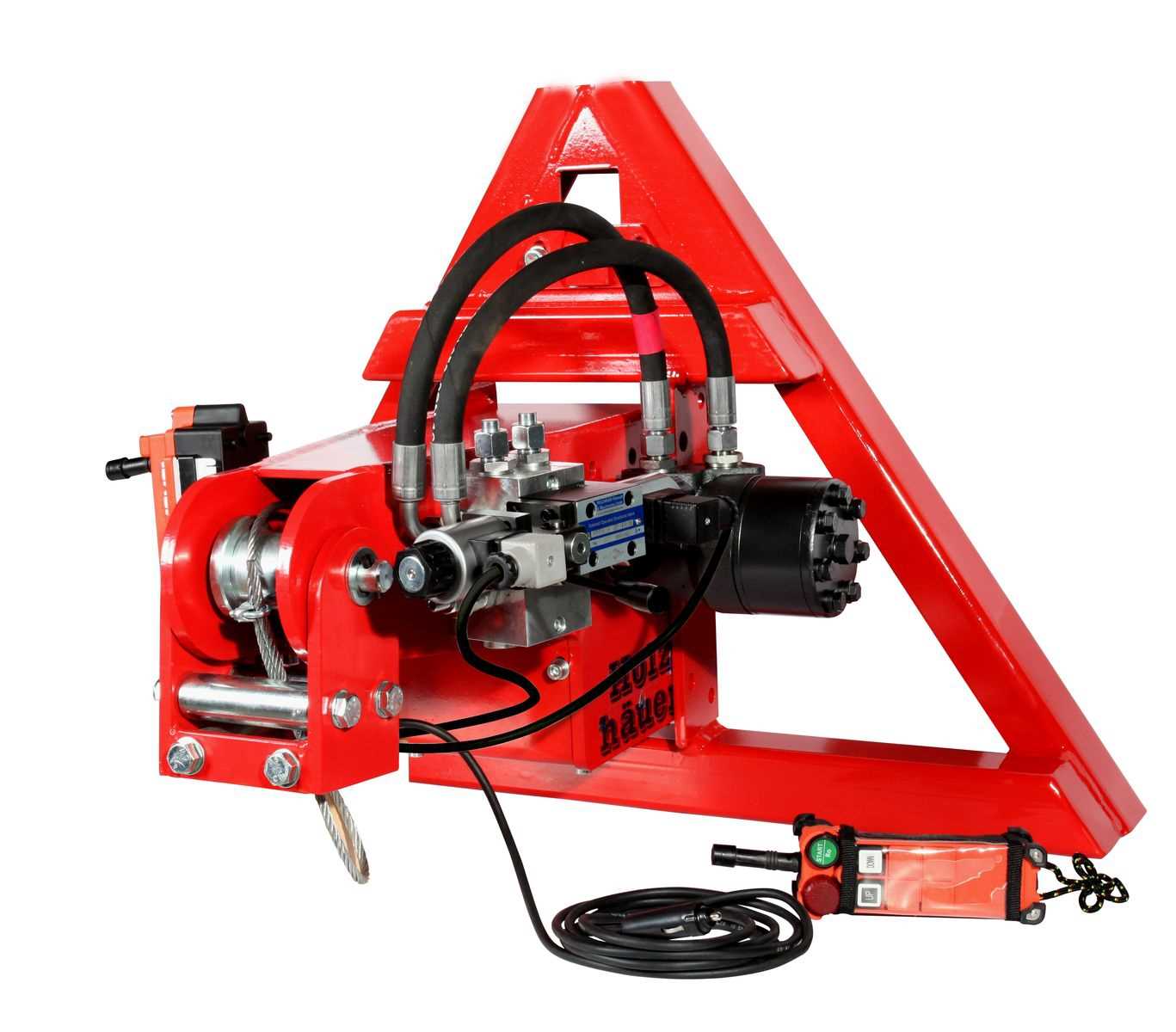 Preview: Hydraulische Seilwinde HAW1700 mit elektrischem Ventil