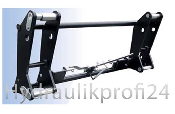 Preview: Schnellwechselrahmen mittlere Betätigung Koppelrahmen für Frontlader Euroaufnahme Traktor