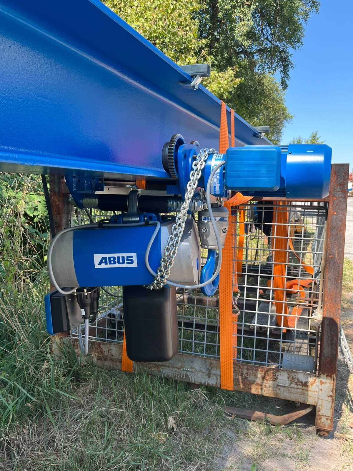 ABUS Krananlage ca. 13 m – 2 × 1.000 kg – 2 Katzen – Funksteuerung – Bj. 2023