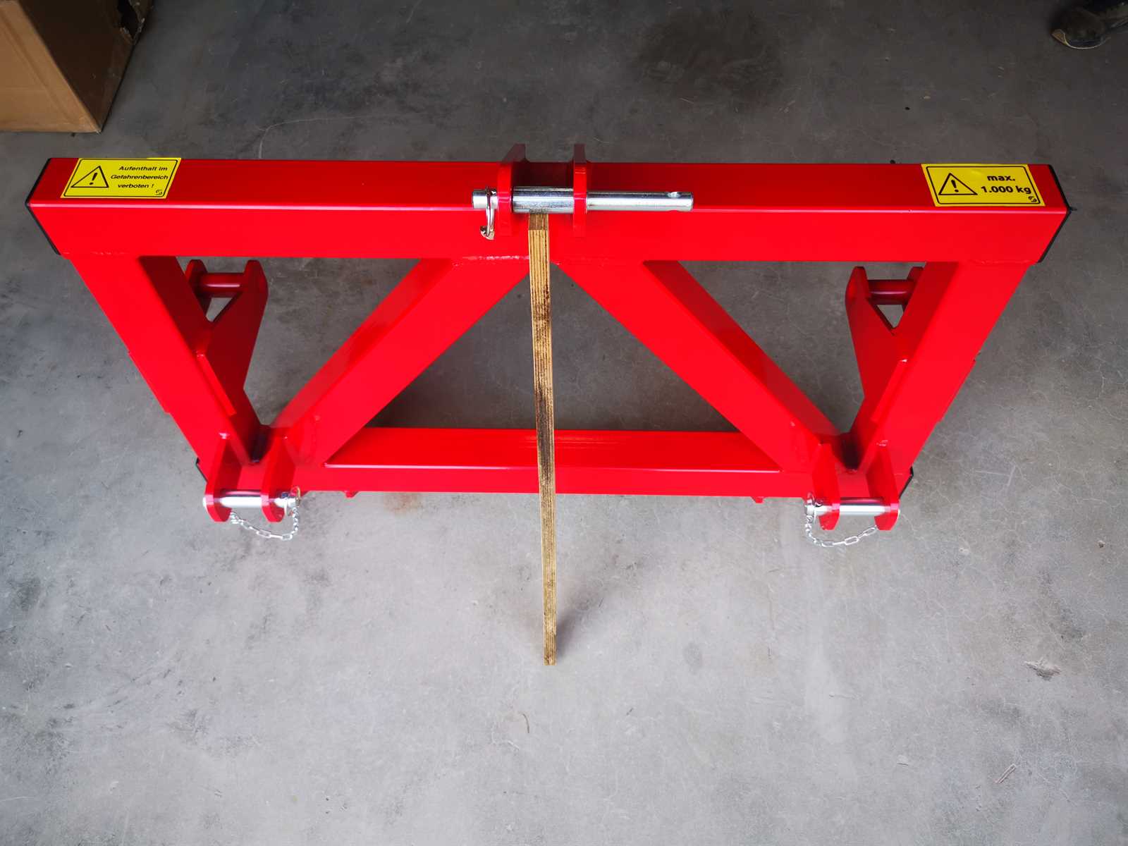 Preview: Adapter Dreipunkt Euroaufnahme Euronorm Adapterrahmen Kat. 2 Traktor