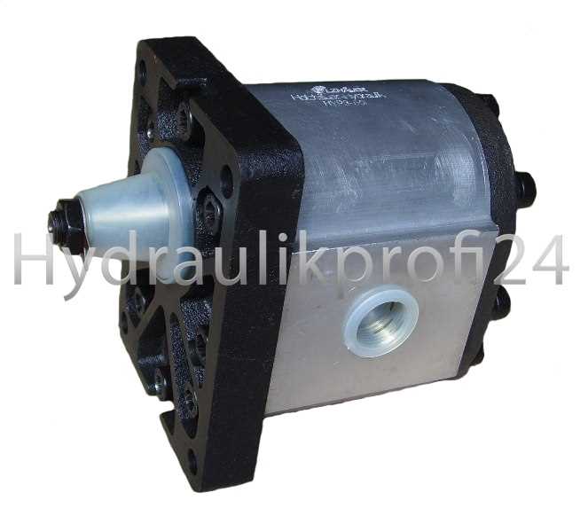 Hydraulikpumpe Zahnradpumpe BG3 32ccm Gewindeanschluß 3000 rpm 250 bar Konus 1:8 rechts