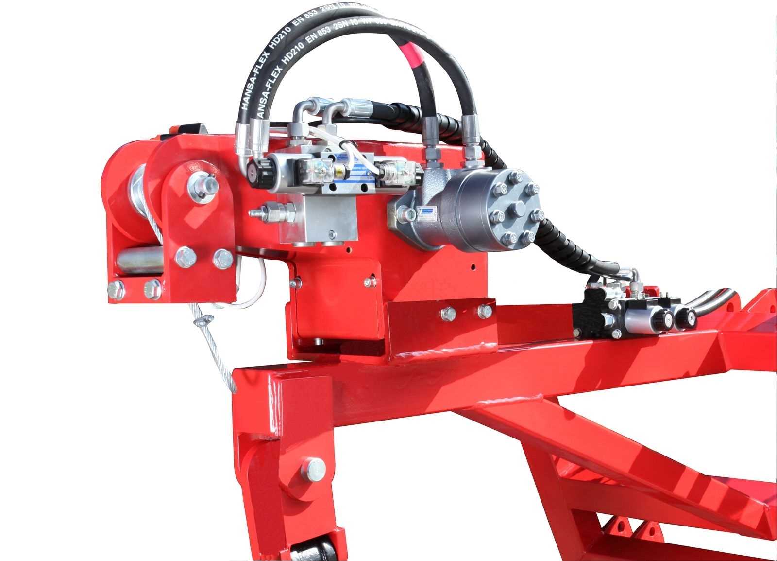 Preview: Hydraulische Seilwinde HAW1700 ohne Motor ohne Ventil