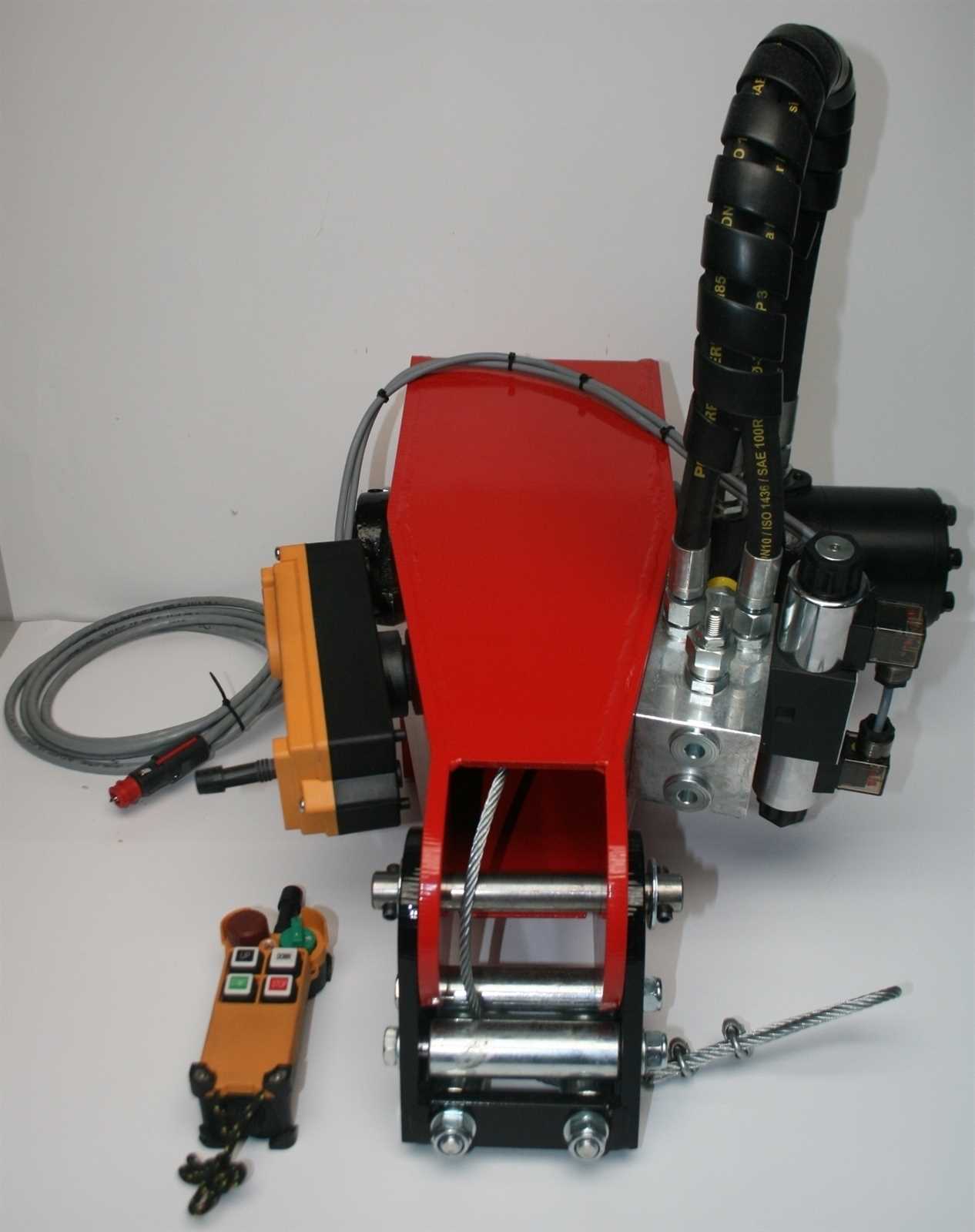 Preview: Hydraulische Seilwinde HAW4000 mit elektrischem Ventil