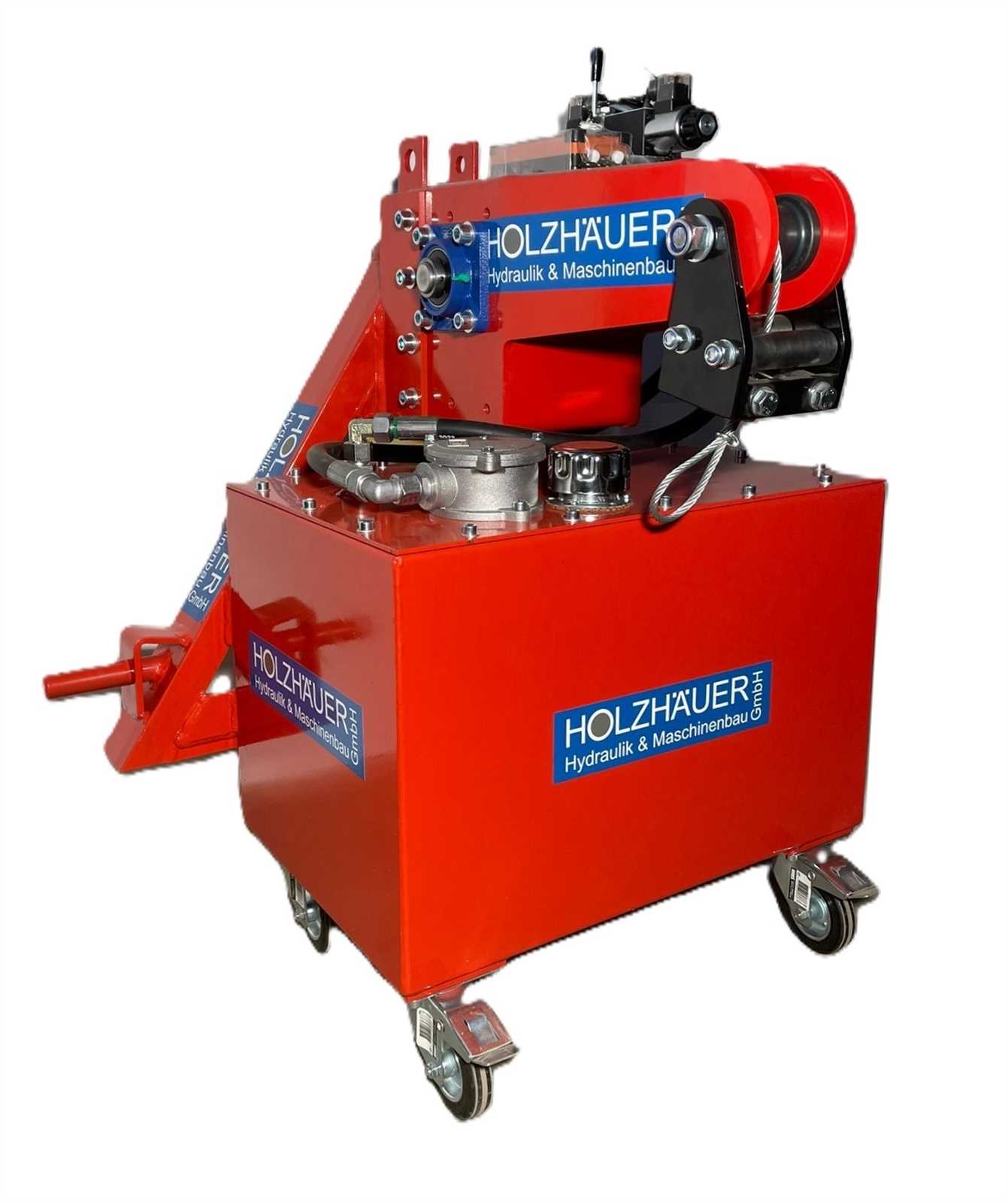 Hydraulisches Zusatzaggregat für mehr Hydraulikleistung Weinbau Holzspalter Seilwinde 2-25-96