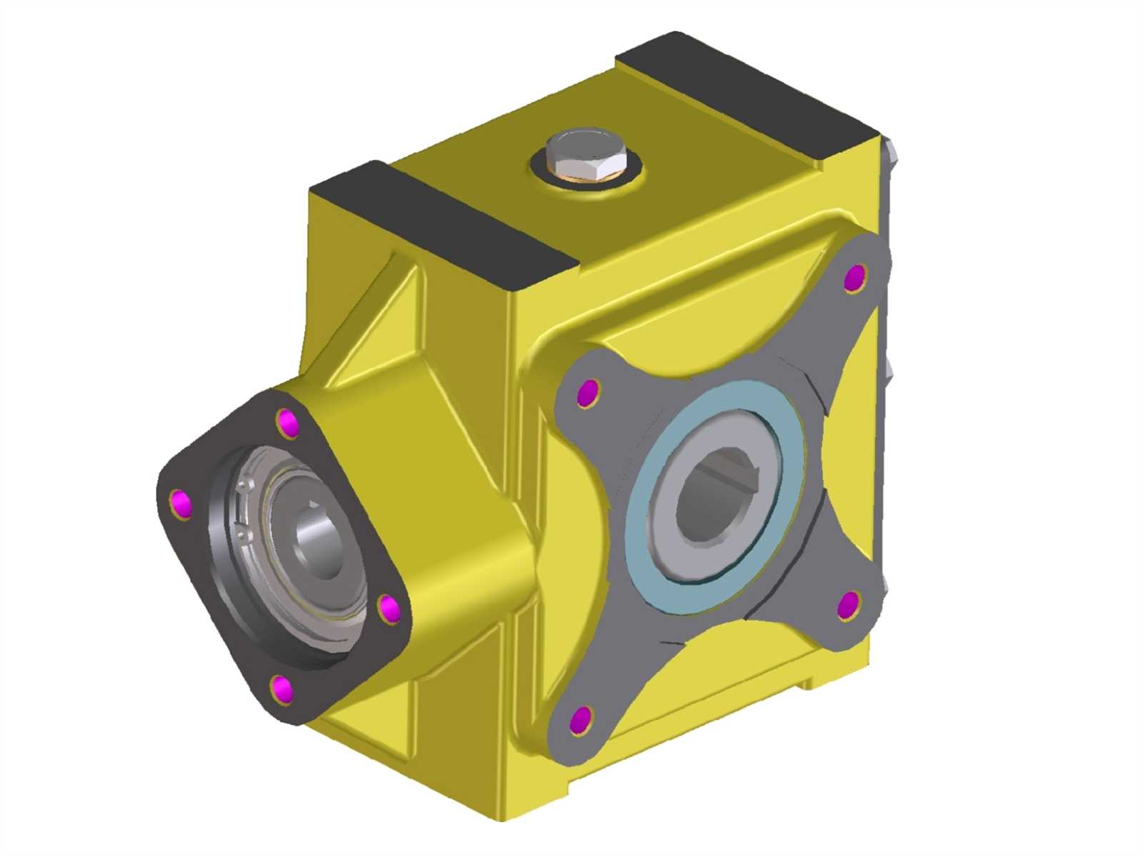 Preview: Kratzbodenantrieb, hydraulisches Getriebe, Kratzbodengetriebe, 1200 Nm, Abtriebsbohrung: 40 mm