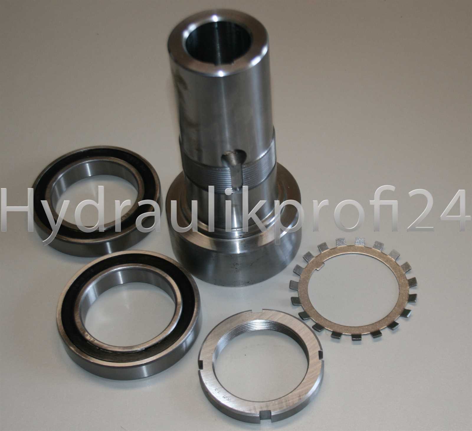 Wellenstummel Lager Nutmutter Sicherungsblech Set