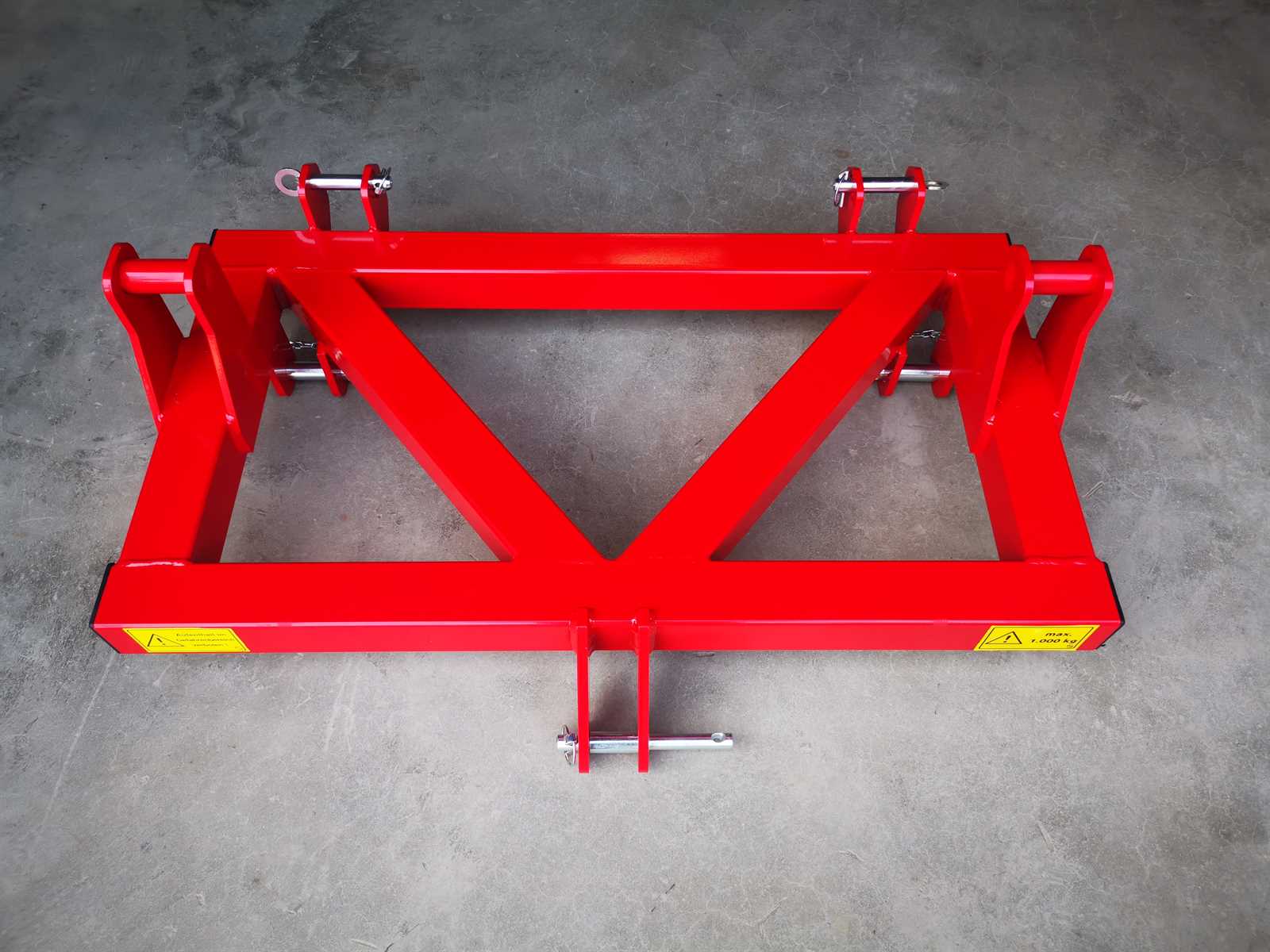 Adapter Dreipunkt Euroaufnahme Euronorm Adapterrahmen Kat. 2 Traktor