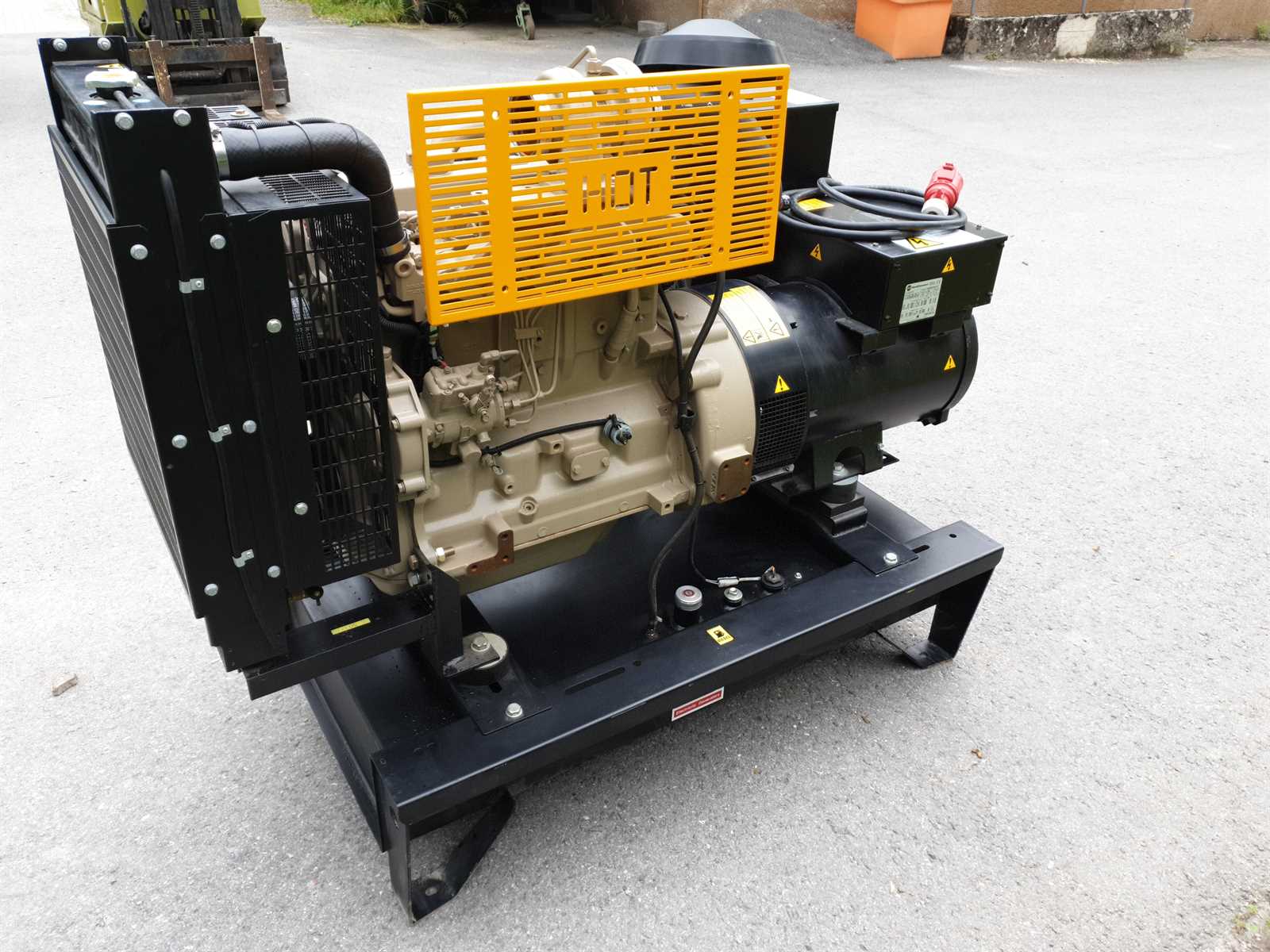 Diesel Stromaggregat 60 KVA Johndeere Dieselmotor Stromerzeuger Aggregat