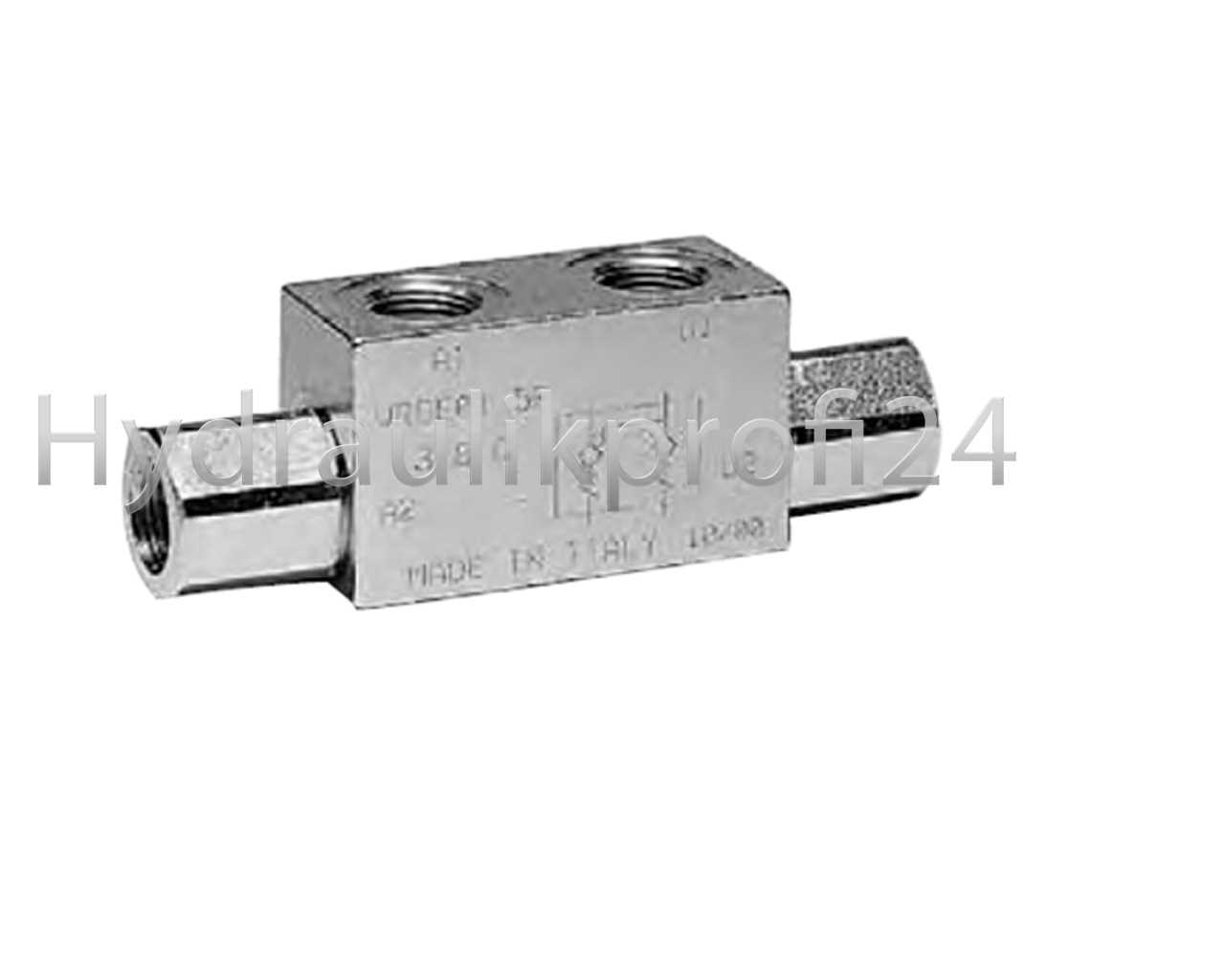 Doppelt entsperrbaren Rückschlagventil mit 3/8" - 45L