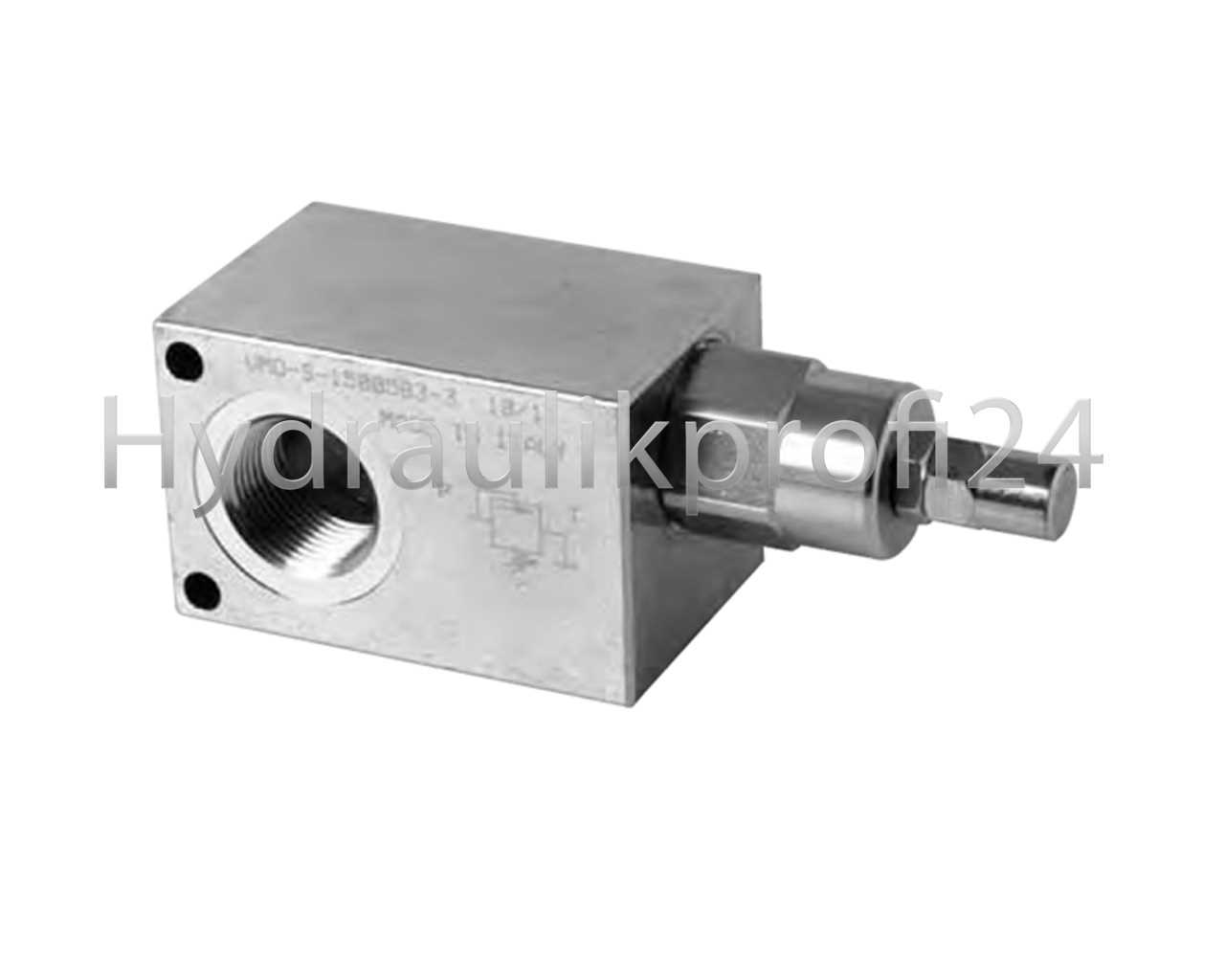 Druckbegrenzungsventil sicherheitsventil 1" max Durchfluss 150l/min 30-350bar