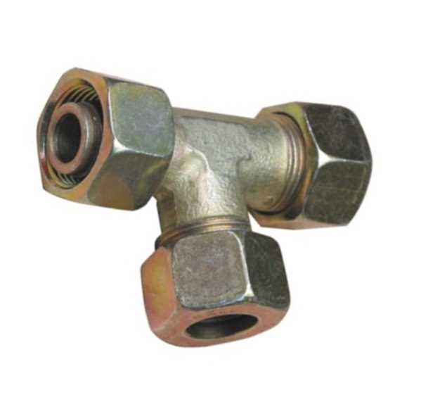 Einstellbare T-Verschraubung 15L ELV15L-seitlich