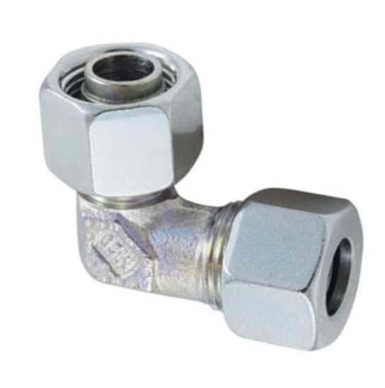 Einstellbare Winkelverschraubung EWV-D 08L