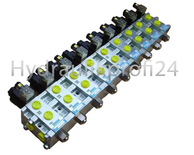 HOLZHÄUER Hydraulikventil flanschbar 22/10 Wege Wechselventil 50L 12 V