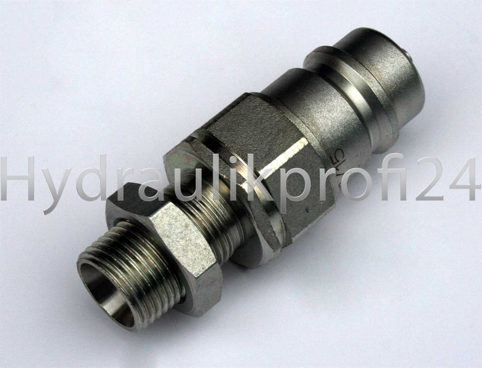 Hydraulikstecker Schraubstecker Stecker BG 3  15 L