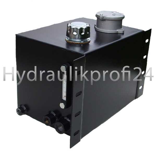 Hydrauliktank Öltank Hydrauliköltank Tank Holzspalter 36 L mit 2 Laschen