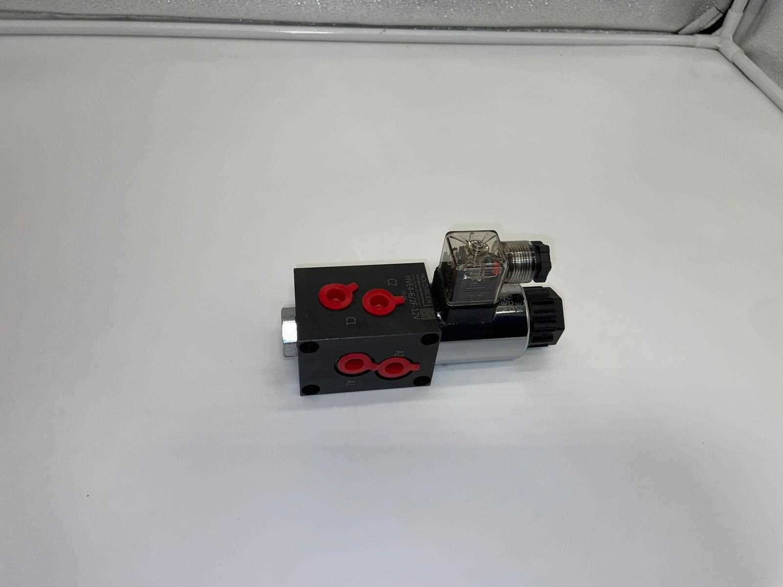 Hydraulikventil Wechselweiche NG4 flanschbar 6/2 Wege 230 VAC 20L/min