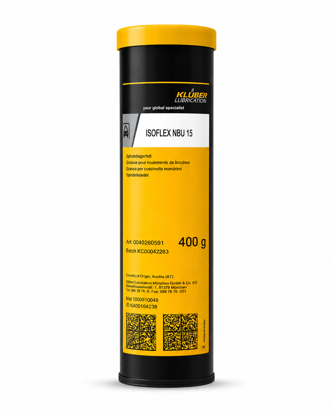 Klüber Lubrication Isoflex NBU 15 Spezialfett