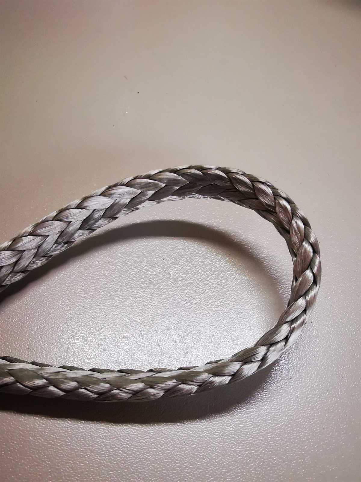 Kunststoffseil Dyneema Forstwindenseil 8 mm Bruchlast 6800 daN / pro Meter