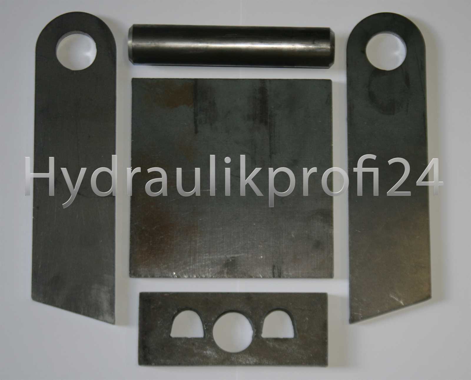 MS01 Schnellwechsler mit Anschweißplatte Adapterrahmen Rahmen Bausatz