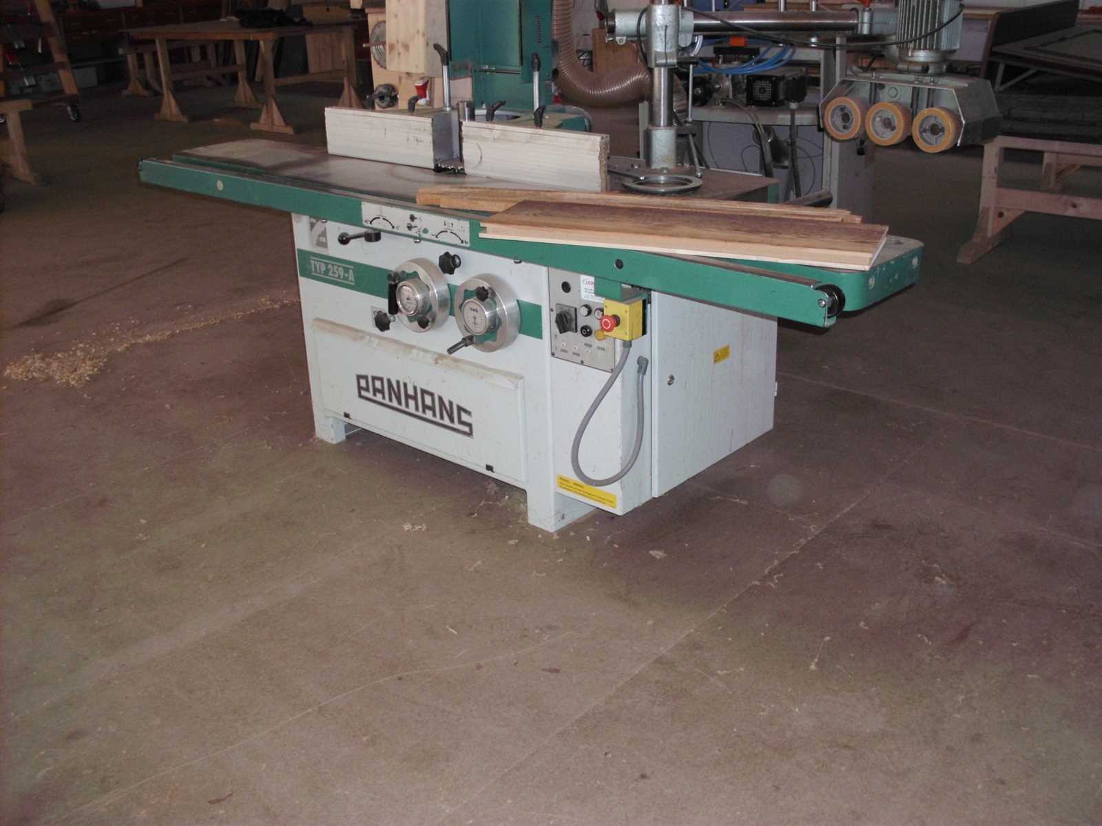 Panhans Fräsmaschine Type 259A, incl. automatischen Vorschub, Baujahr 2002