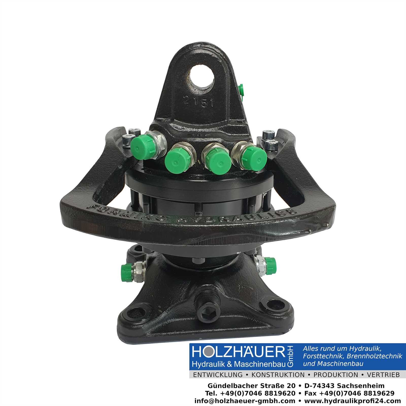 Rotator mit Flansch 4.5 Tonnen Formiko FHR45SF 4.5t Verladezange Holzzange Rückezange Rückewagen