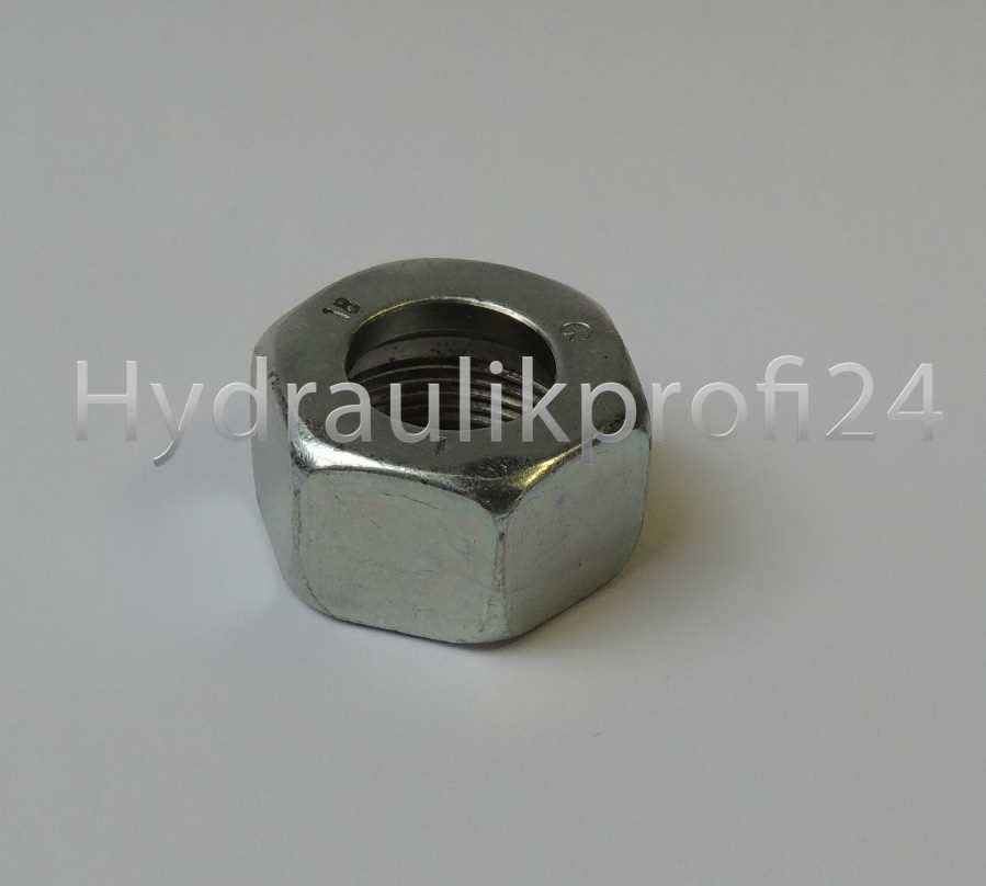 Überwurfmutter 15L für Schneidringverschraubung Hydraulikverschraubung